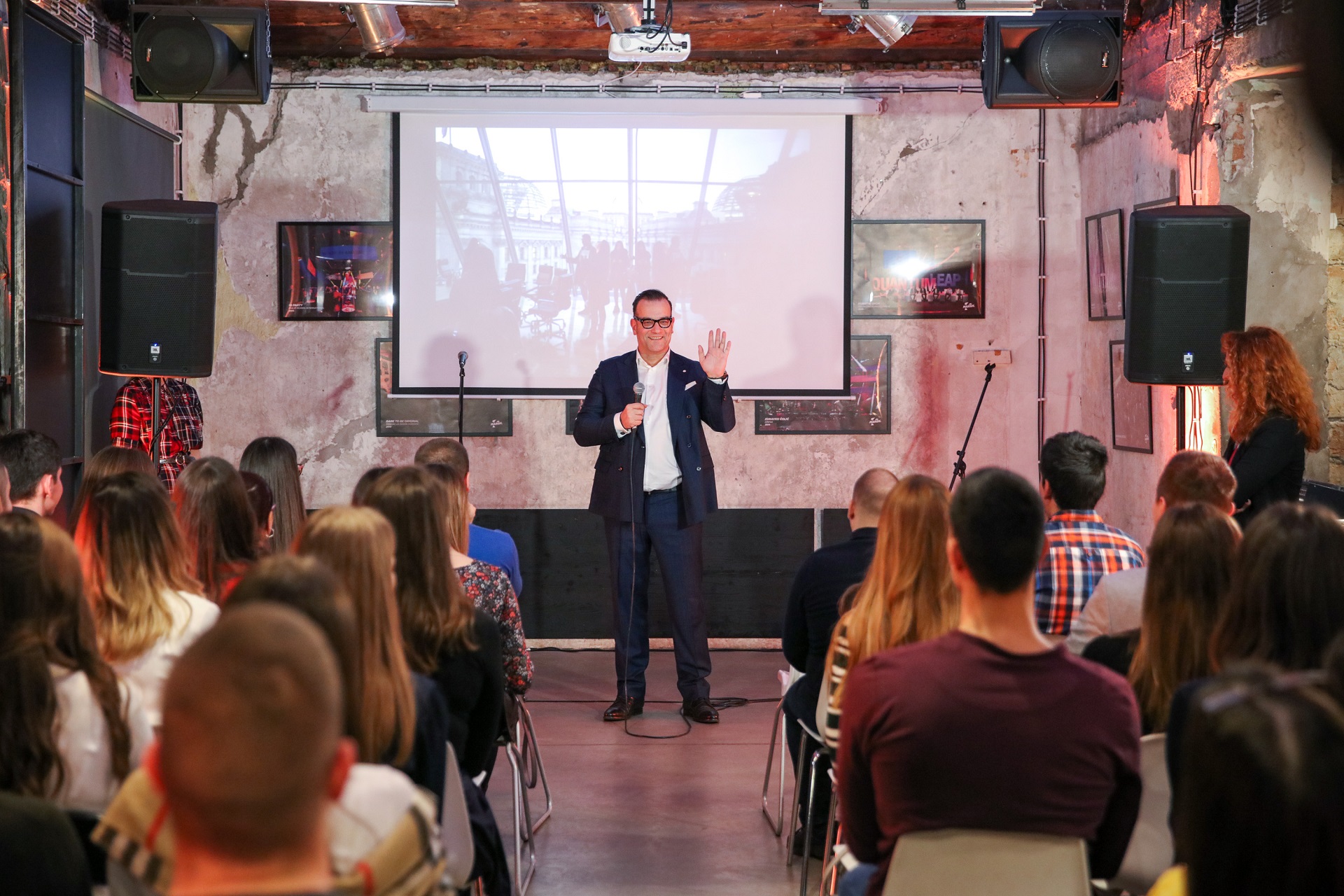Ronald Seeliger, generalni direktor Hemofarma AD pozdravlja novu generaciju stipendista 2019-2020
